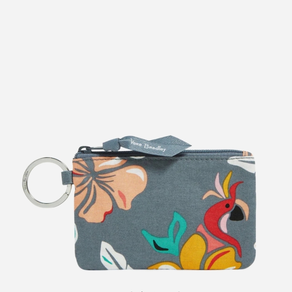 Vera Bradley Coastal Paradise Zip ID Case
